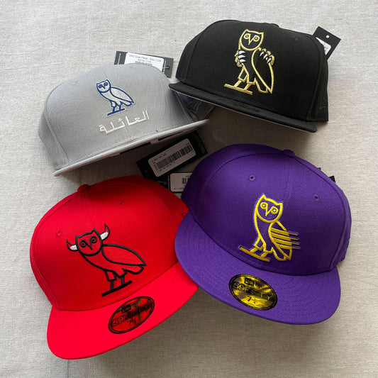 OVO NBA Fitted Hats - Size 7 1/4