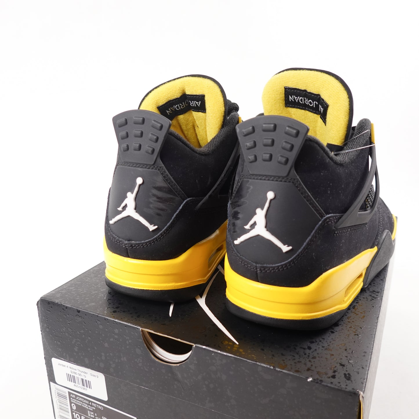 Jordan 4 Yellow Thunder - Size 9