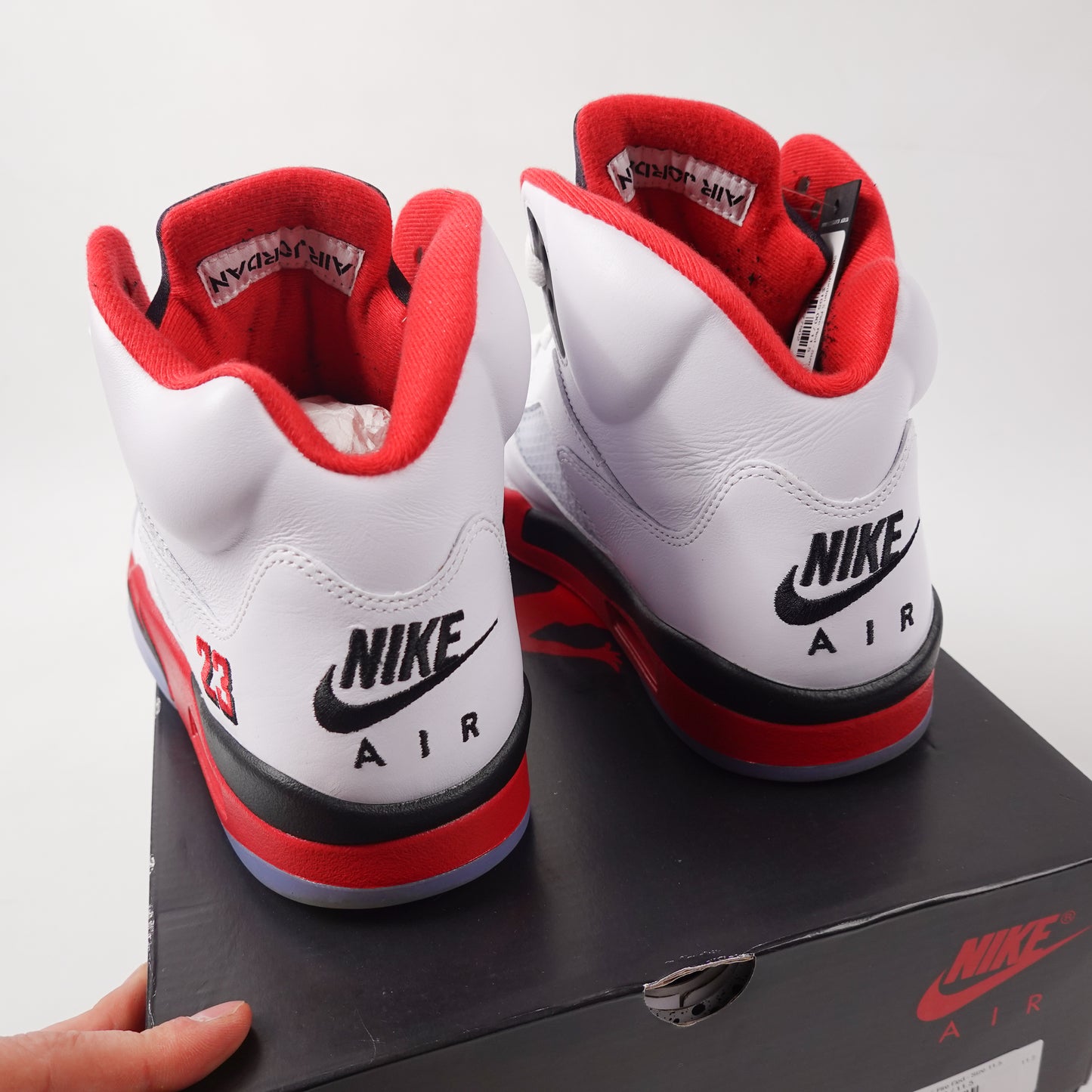 2025 Jordan 5 Fire Red - Size 11.5