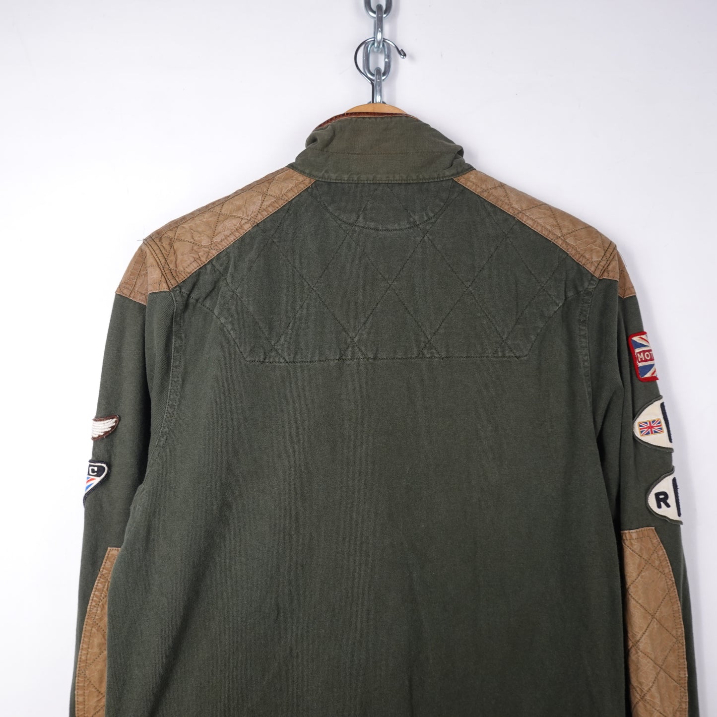 Vintage Polo RL Riders Association Moto Top - Size M