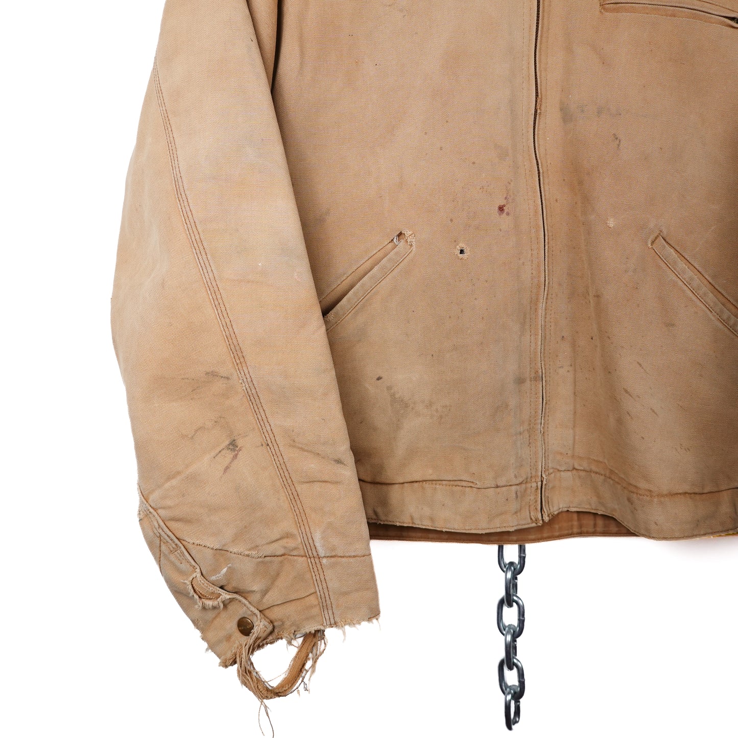 Vintage Carhartt Detroit Tan Jacket - Size XL