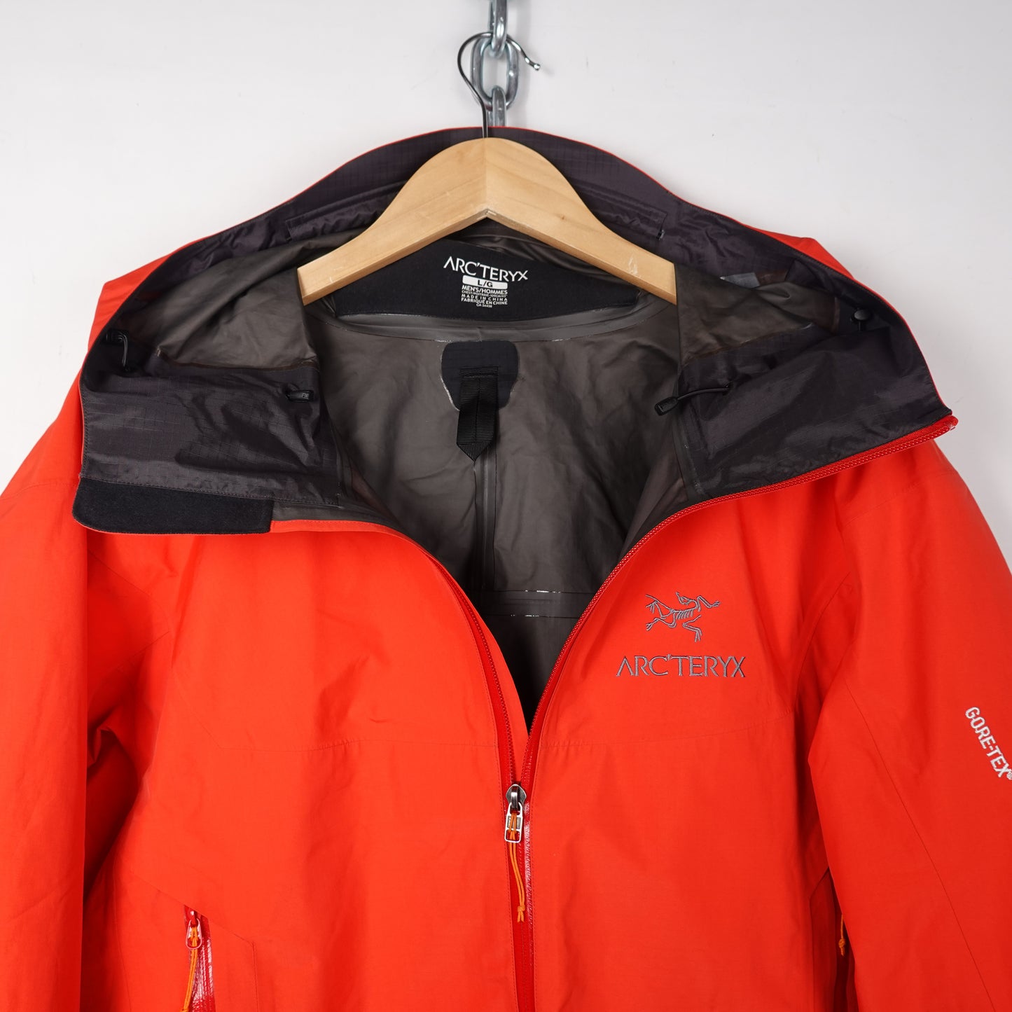 Arc'teryx Gore-Tex Orange Shell Jacket - Size L
