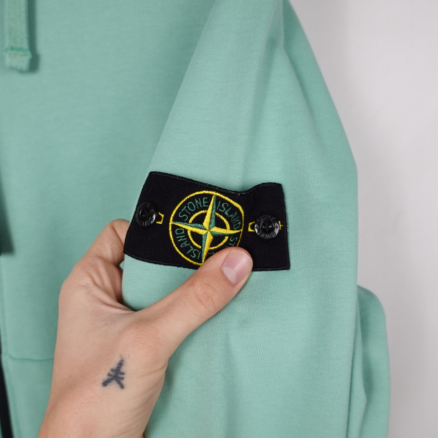 Stone Island Zip Up Hoodie - Size 2XL
