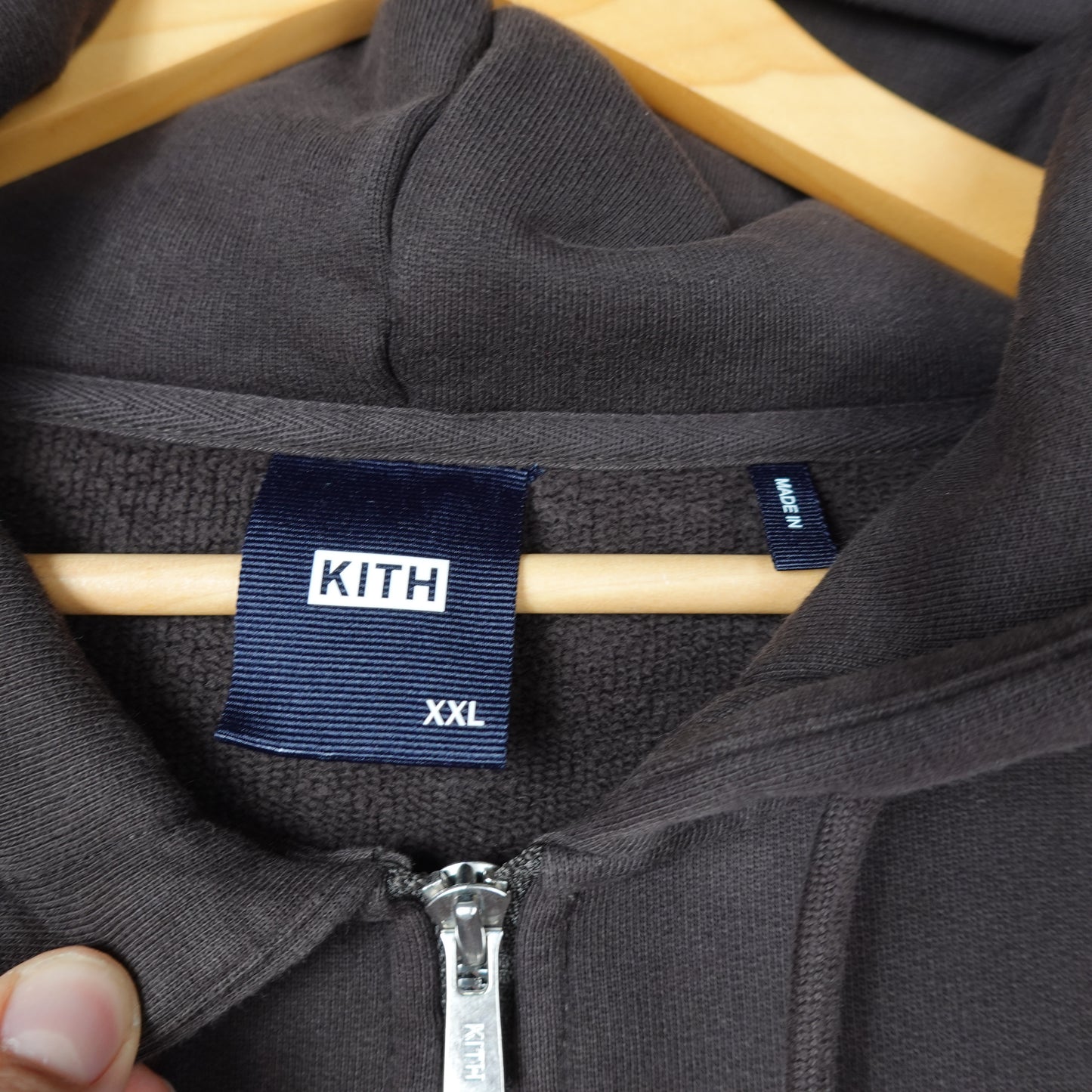 Kith Zip Up Hoodie - Size 2XL