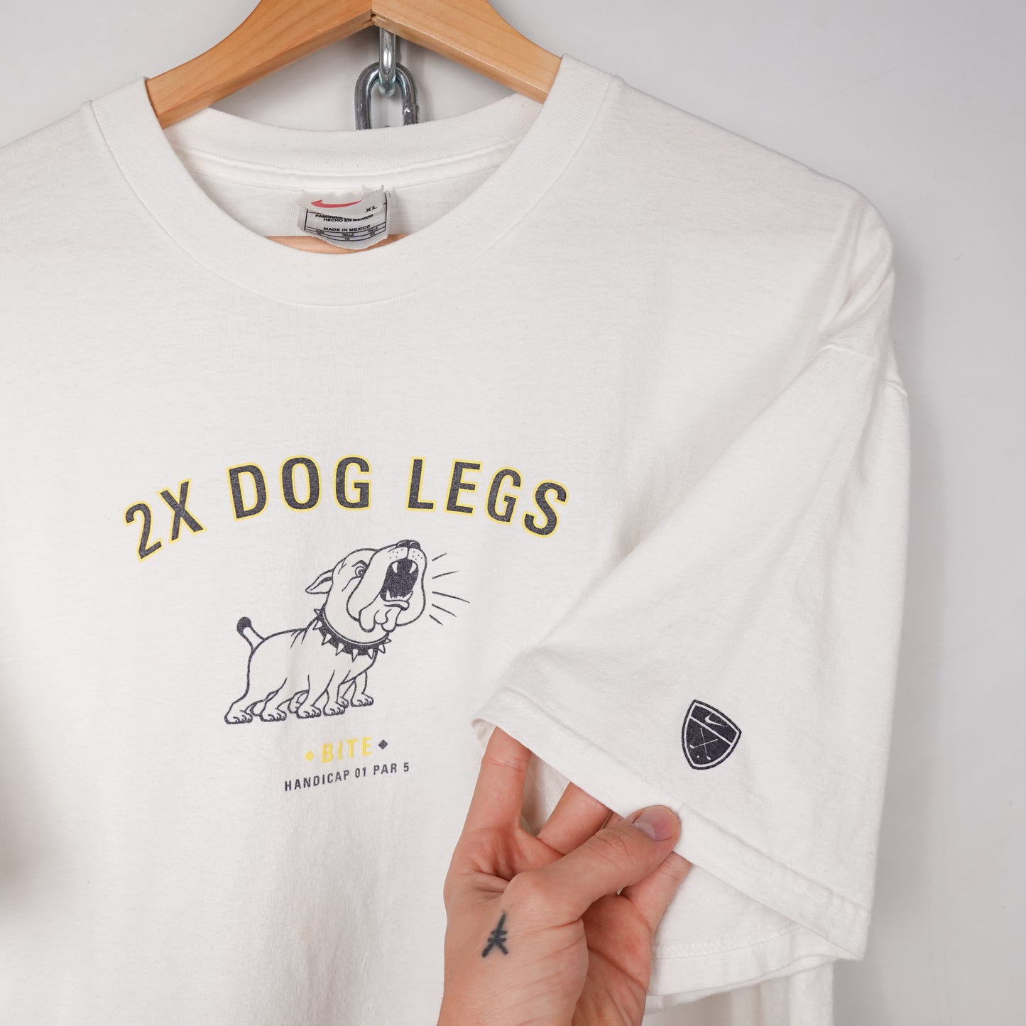 Vintage Nike Golf 2X Dog Legs Tee - Size XL