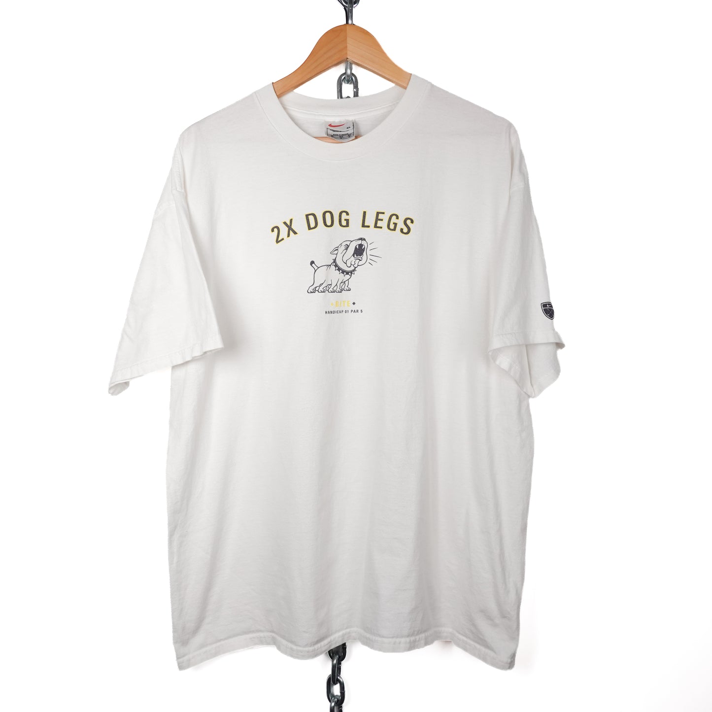 Vintage Nike Golf 2X Dog Legs Tee - Size XL