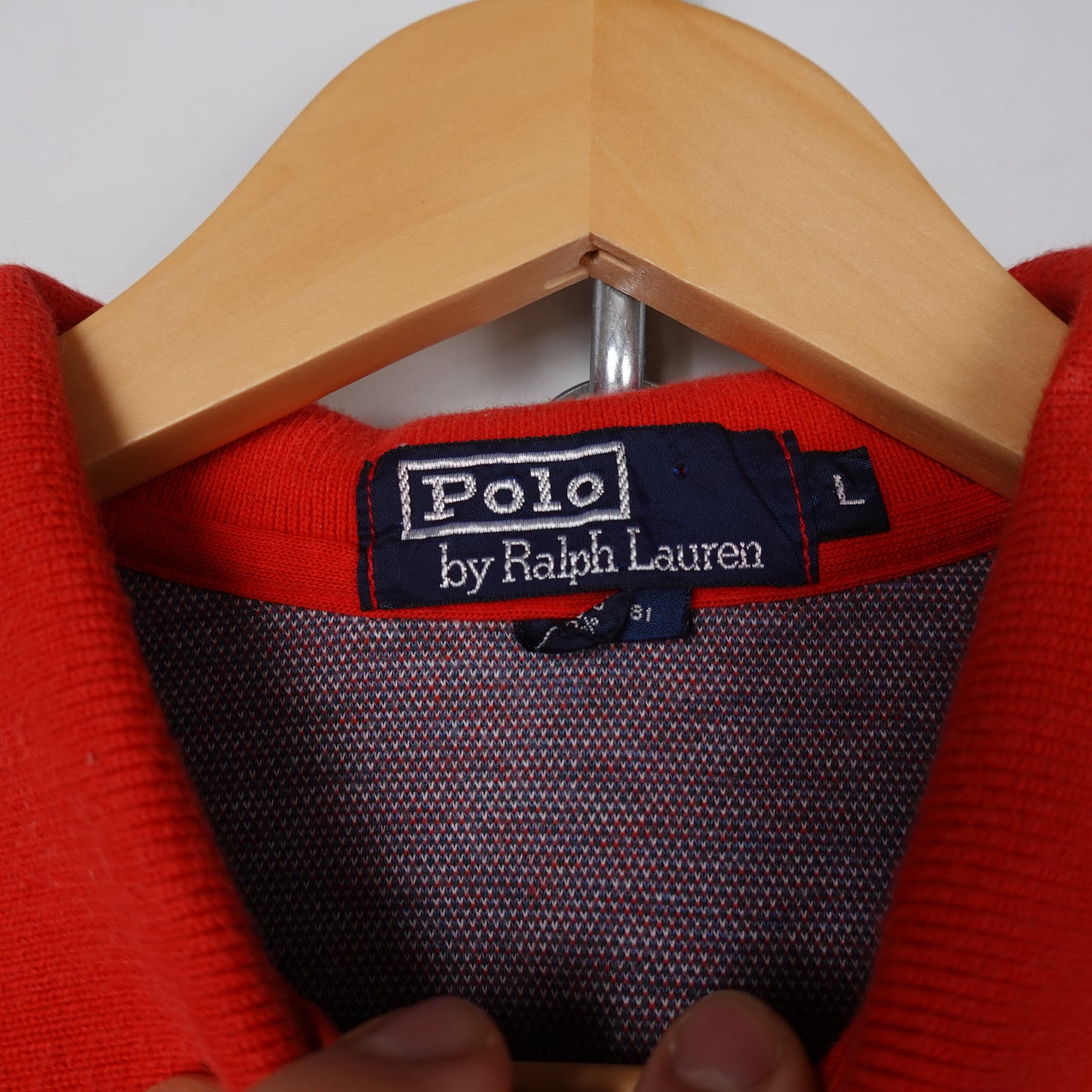 Polo RL Plaid Golf Shirt - Size L