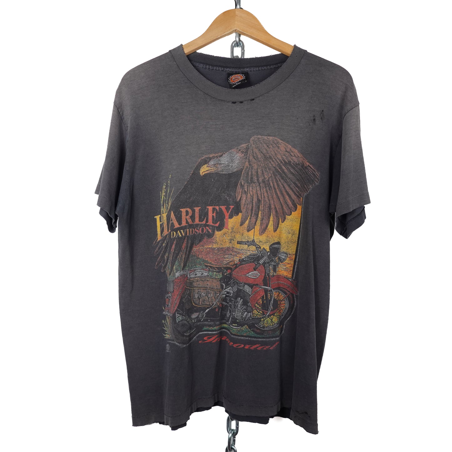 1996 Harley Davidson Immortal Tee - Size L
