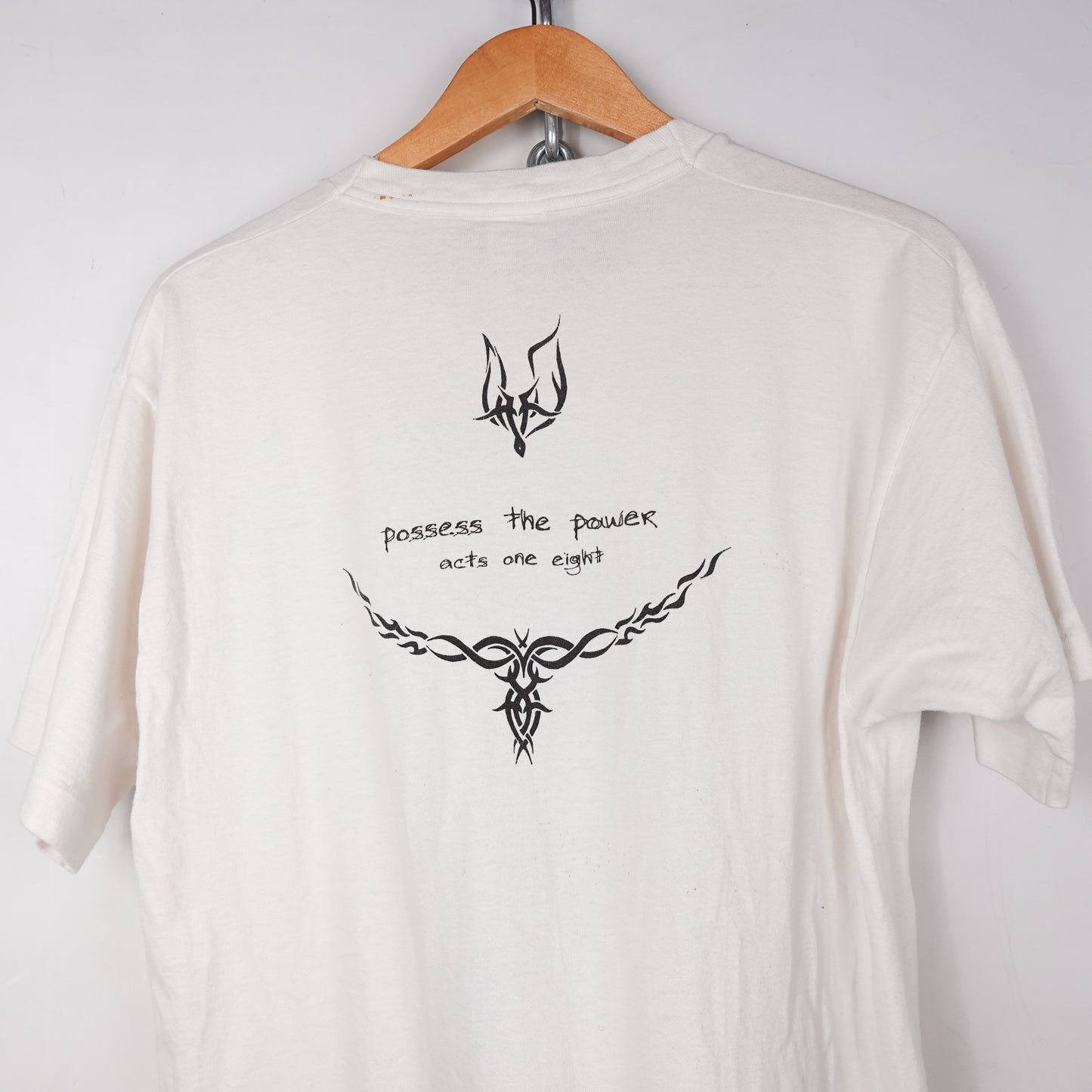Vintage Tribal Cross Tee - Size L