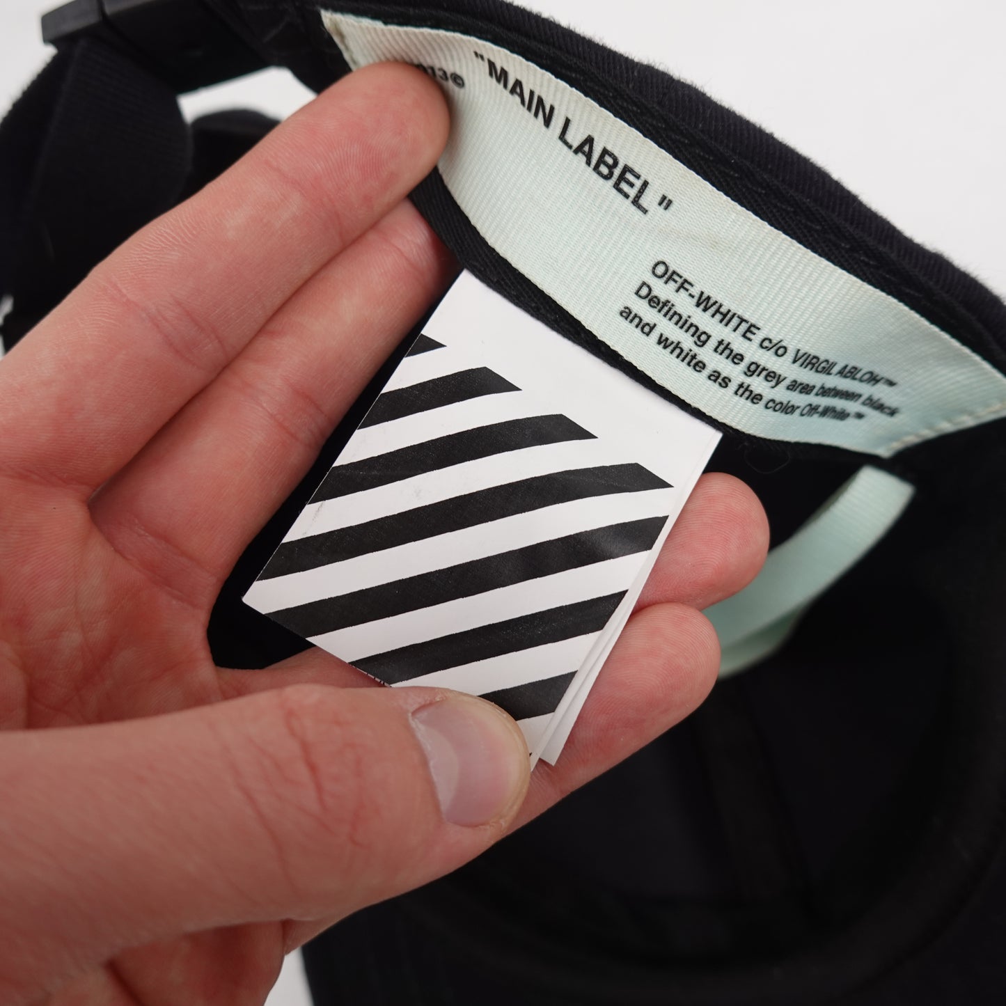 Off White Baseball Cap