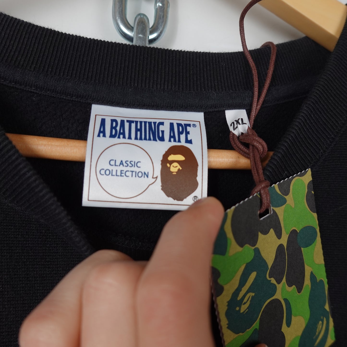 Bape Classic Collection Collegiate Crewneck - Size XXL
