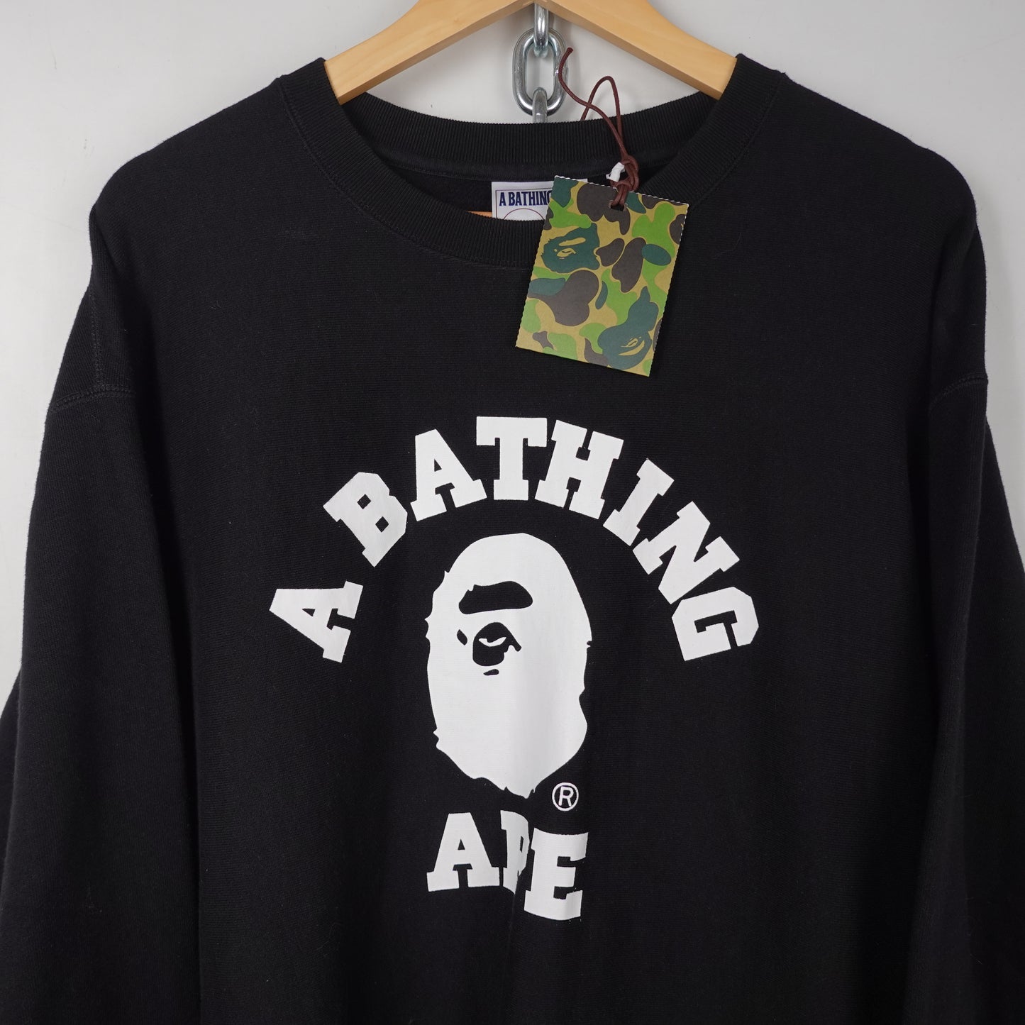 Bape Classic Collection Collegiate Crewneck - Size XXL