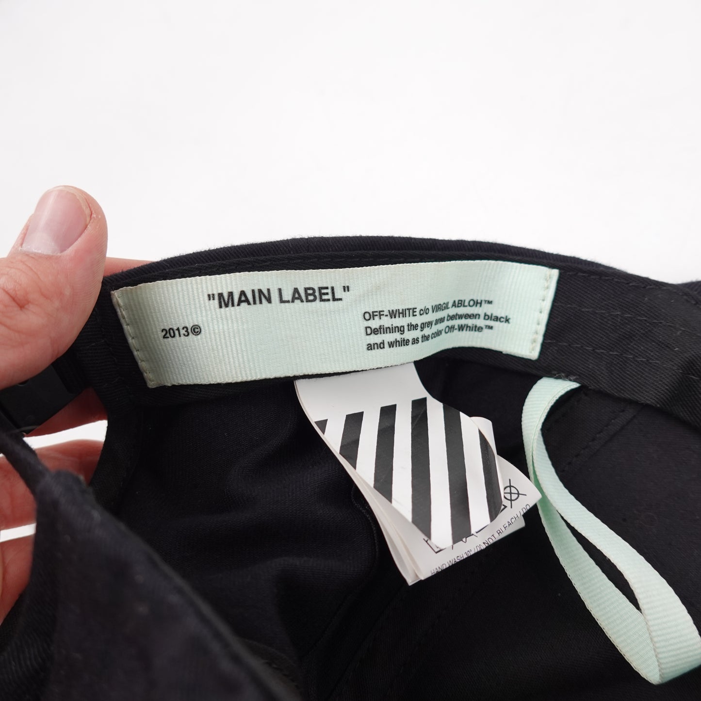 Off White Baseball Cap