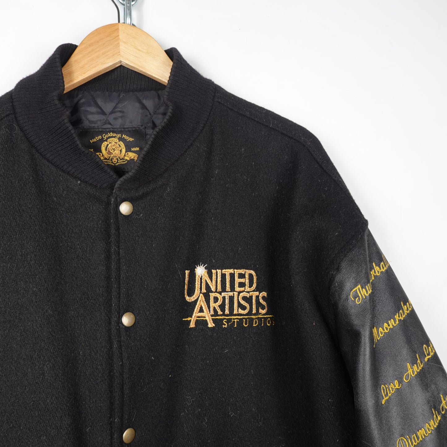 1990s Golden Eye 007 Promo Varsity Jacket - Size XXL