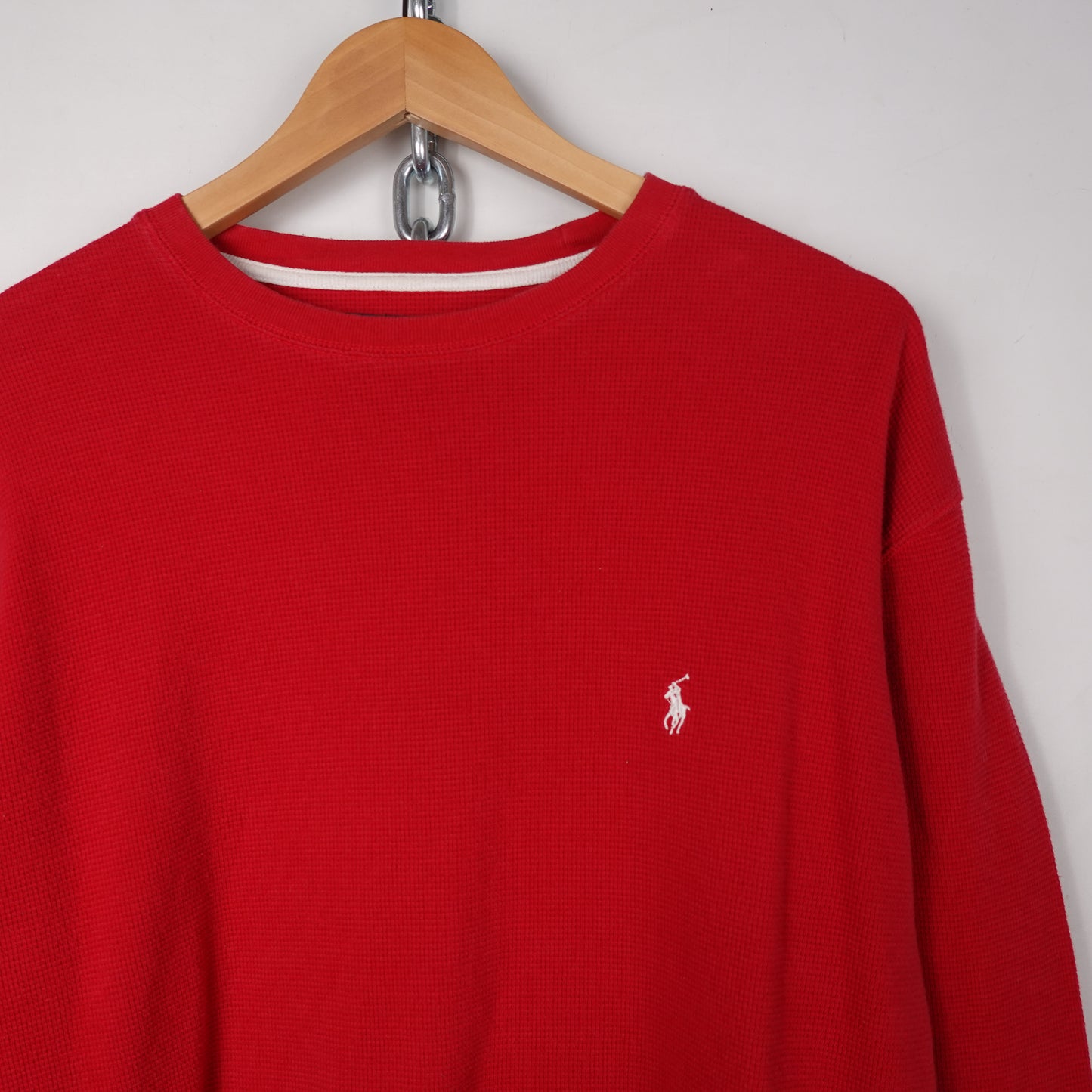 Polo Thermal Red LS - Size XL