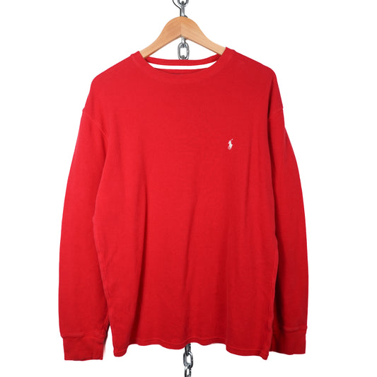 Polo Thermal Red LS - Size XL