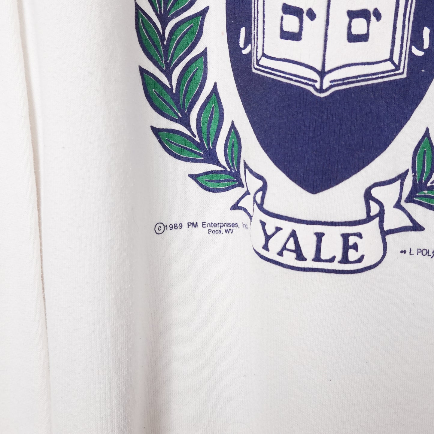 1989 Yale University Crewneck - Size L