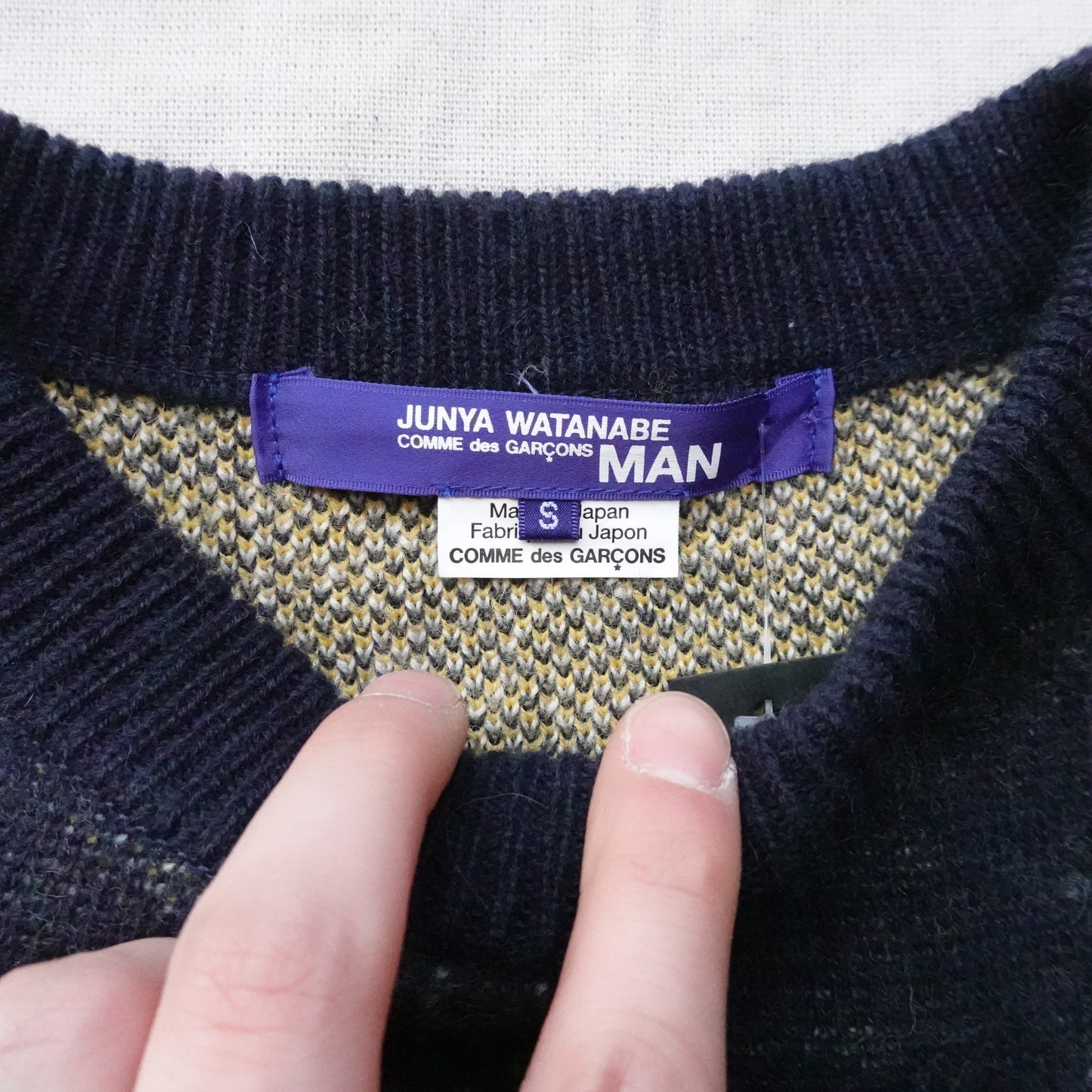 Junya Watanabe CDG UCLA Wool Knit - Size S