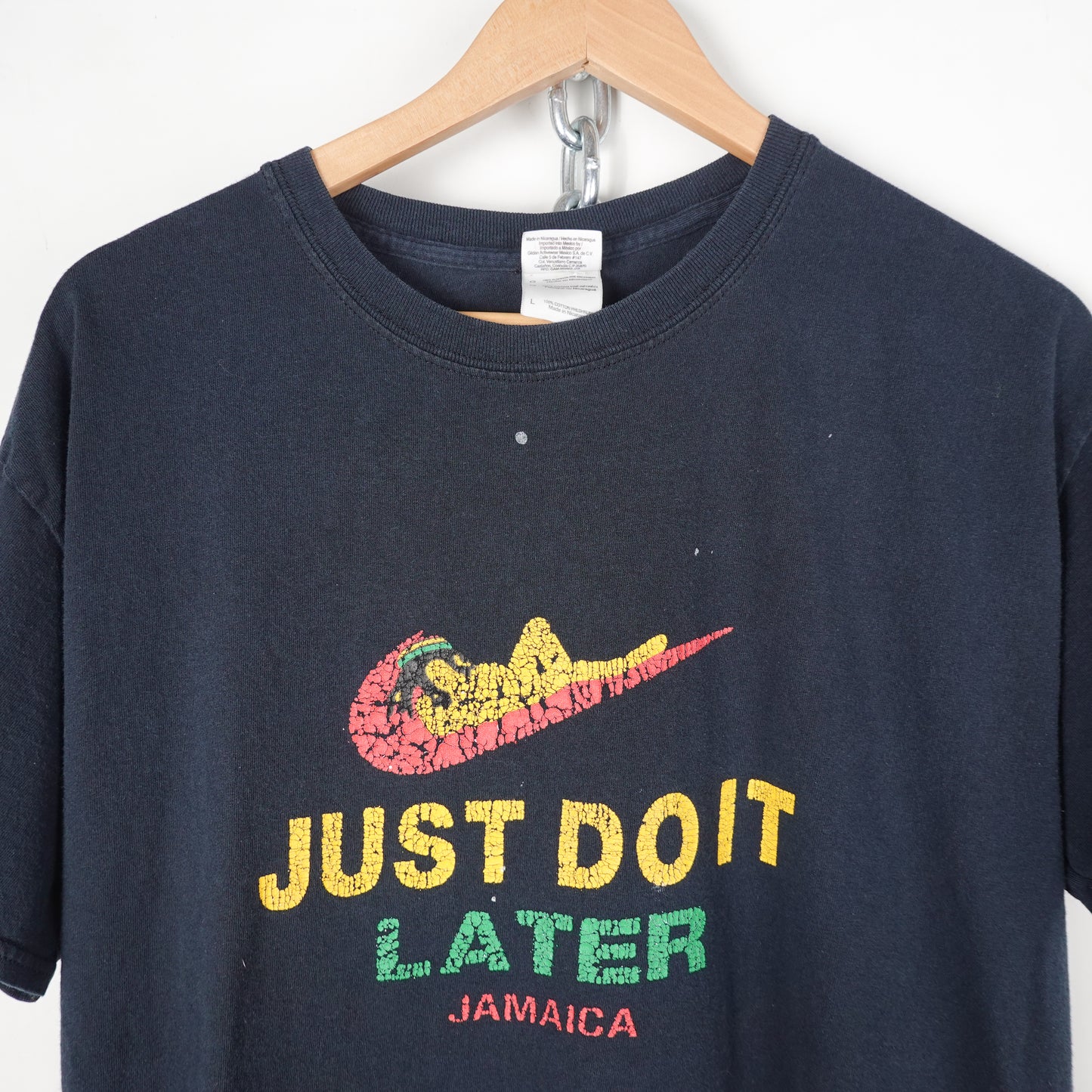 Vintage Just Do It Later Tee - Size L