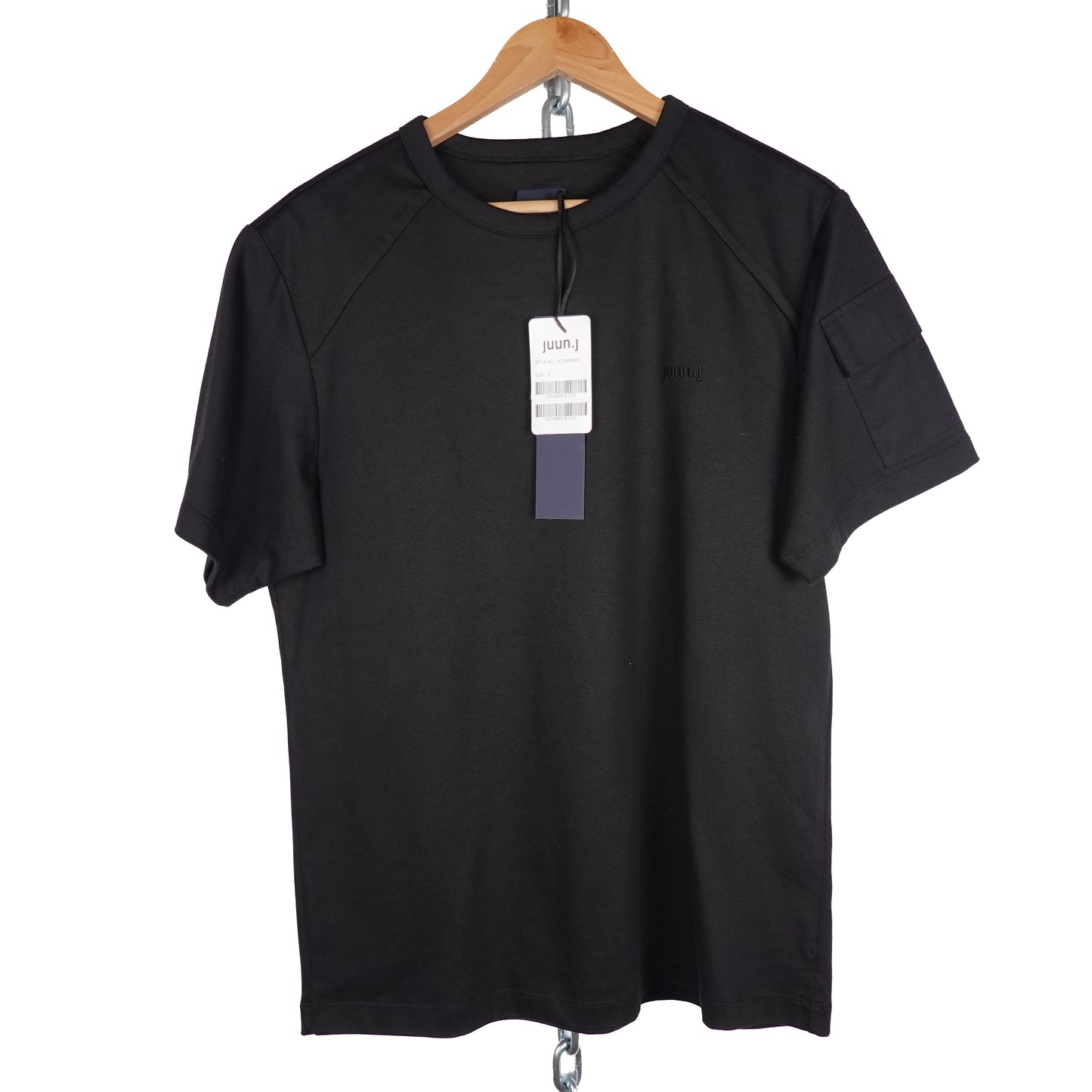 Juun.J Sleeve Pocket Tee - Size S