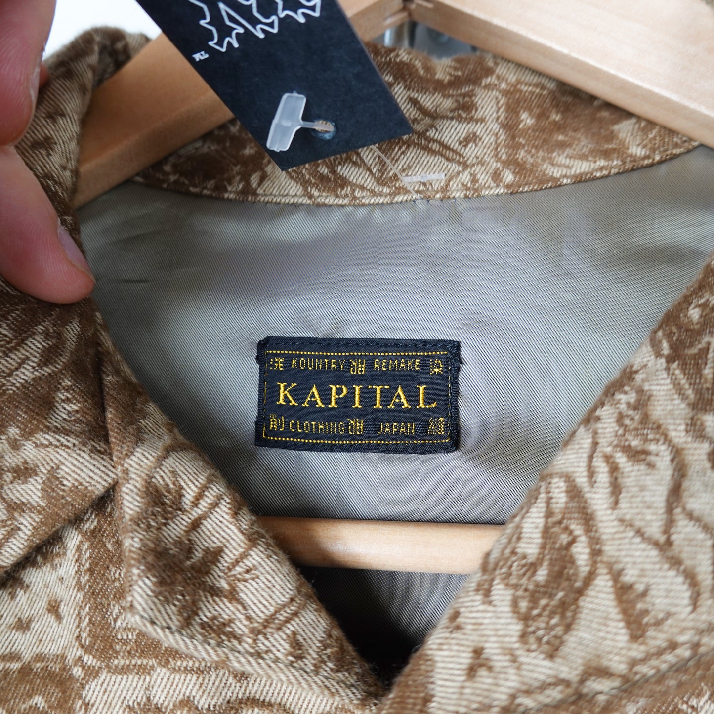 Kapital Camp Jacquard Button Up - Size 3
