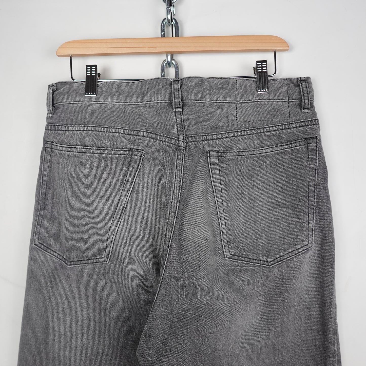 Kaptain Sunshine Grey Denim - Size 32
