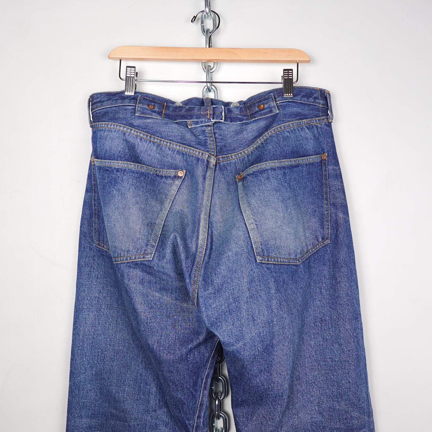 Kaptain Sunshine 1930s Denim Pant - Size 34