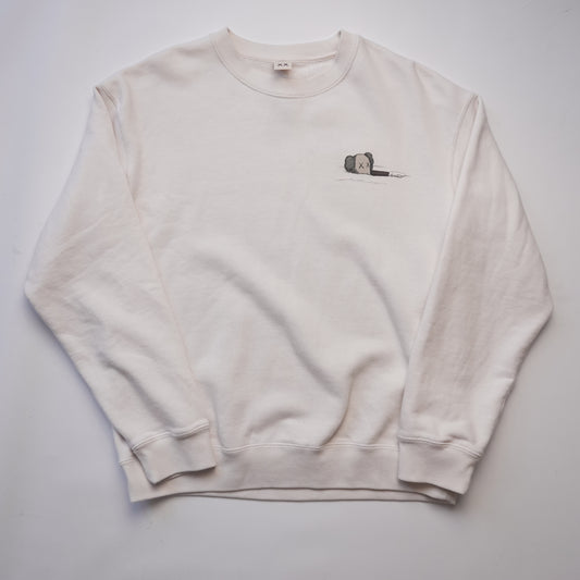 Kaws Uniqlo Drowning Crew - Size M
