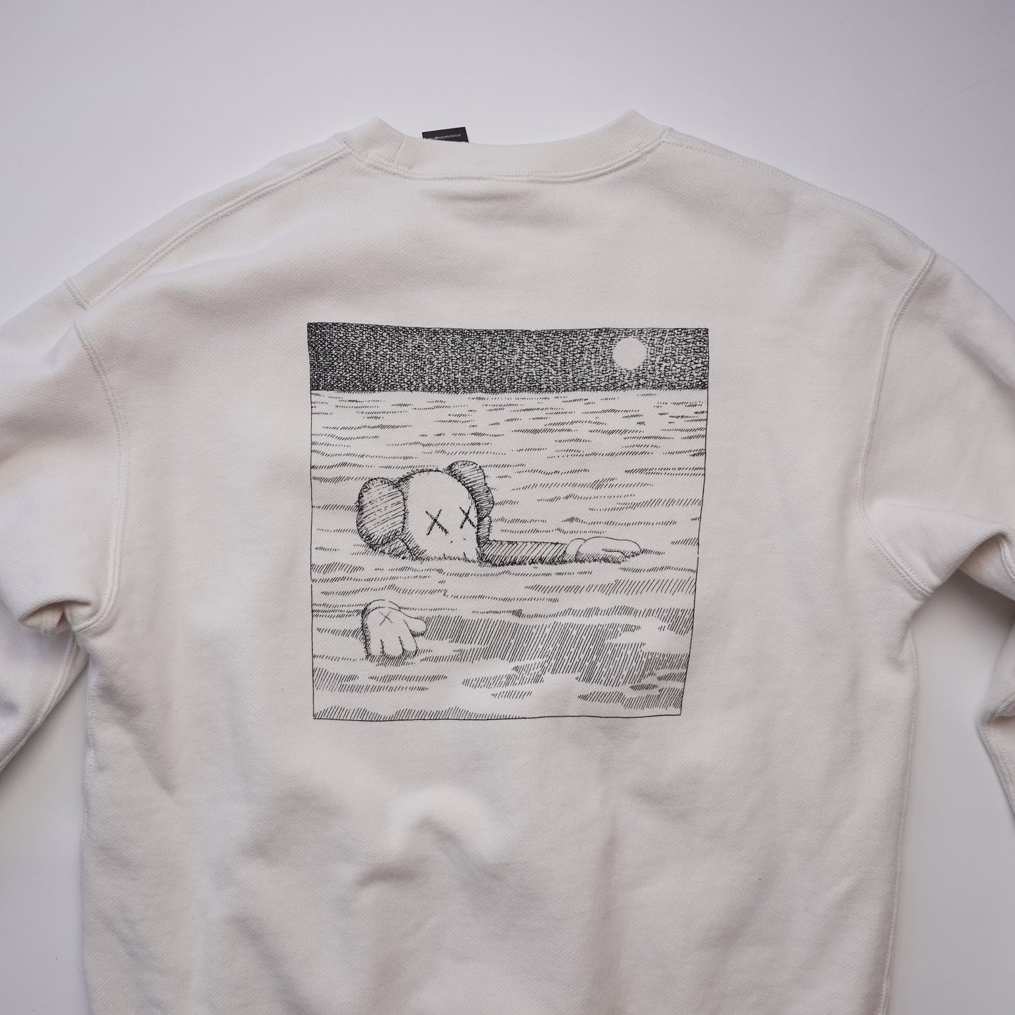 Kaws Uniqlo Drowning Crew - Size M