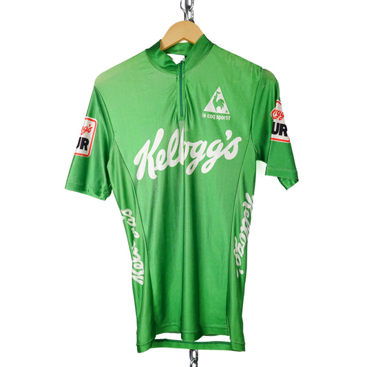 Vintage Le Coq Sportiff Kellog's Cycling Jersey - Size L