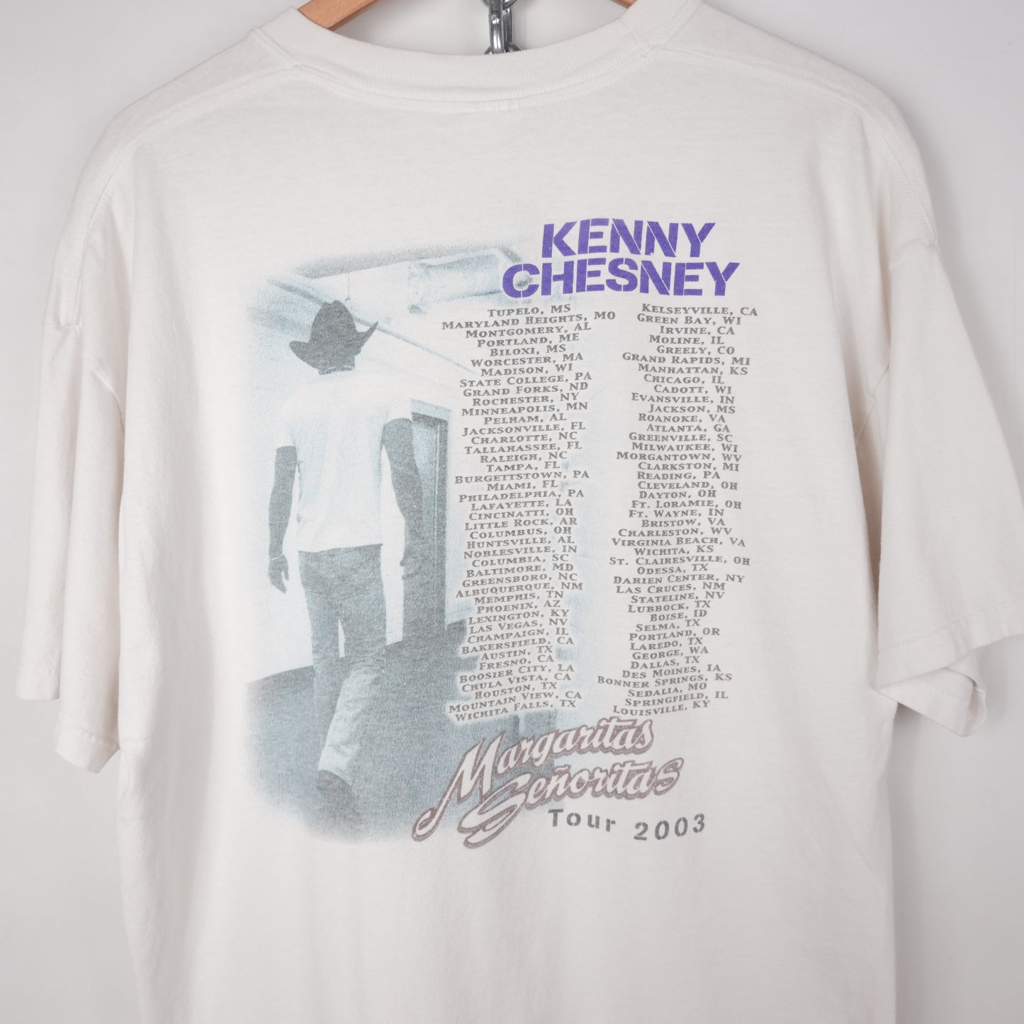 2003 Kenny Chesney Tour Tee - Size XL