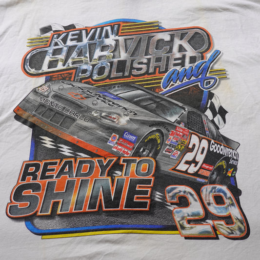 Vintage Kevin Harvick Racing Tee - Size L