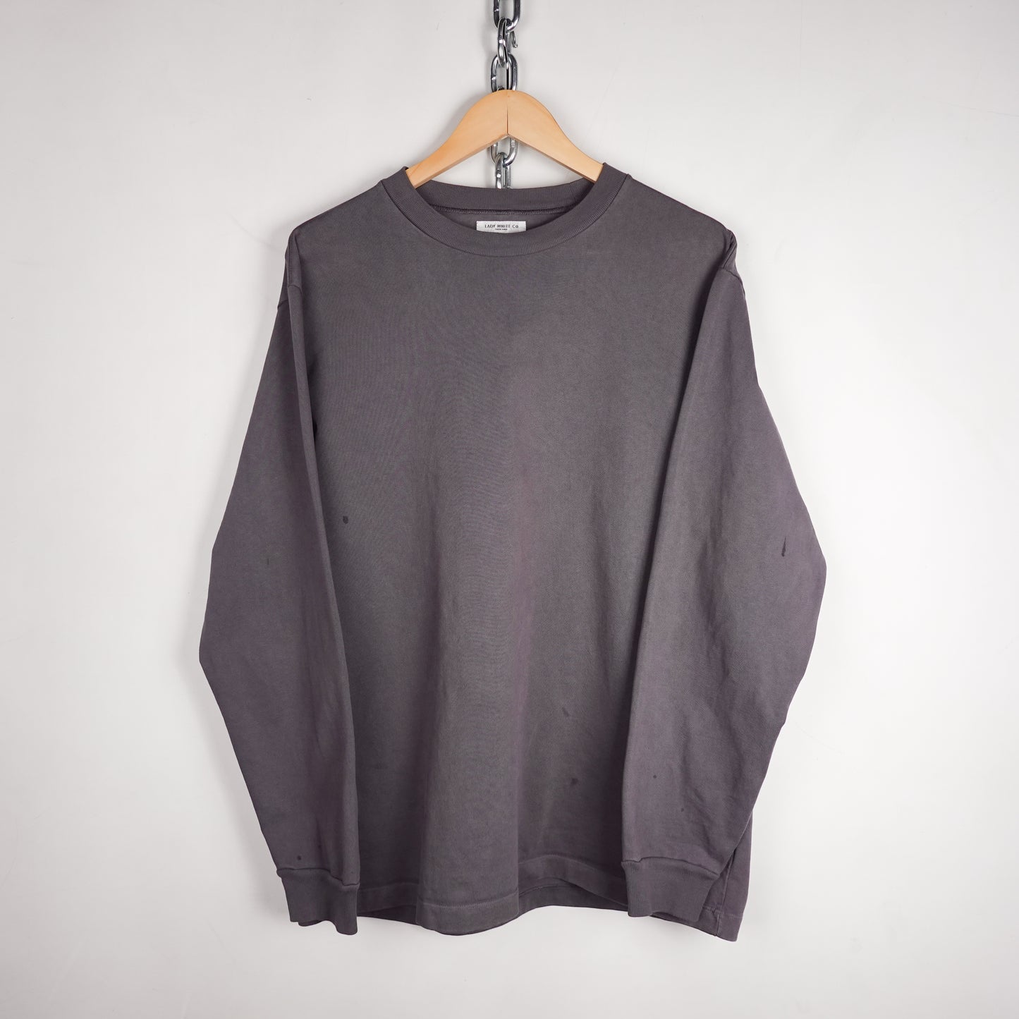 Lady White Grey L/S - Size 42