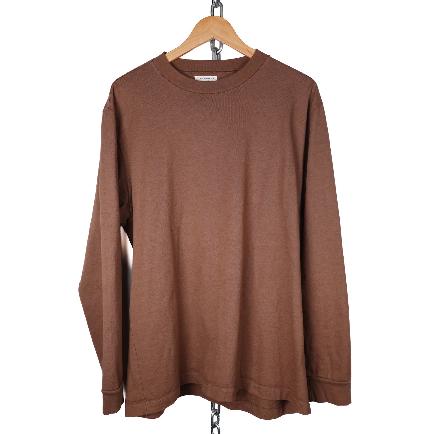 Lady White Rugby Shirt BROWN - Size XL