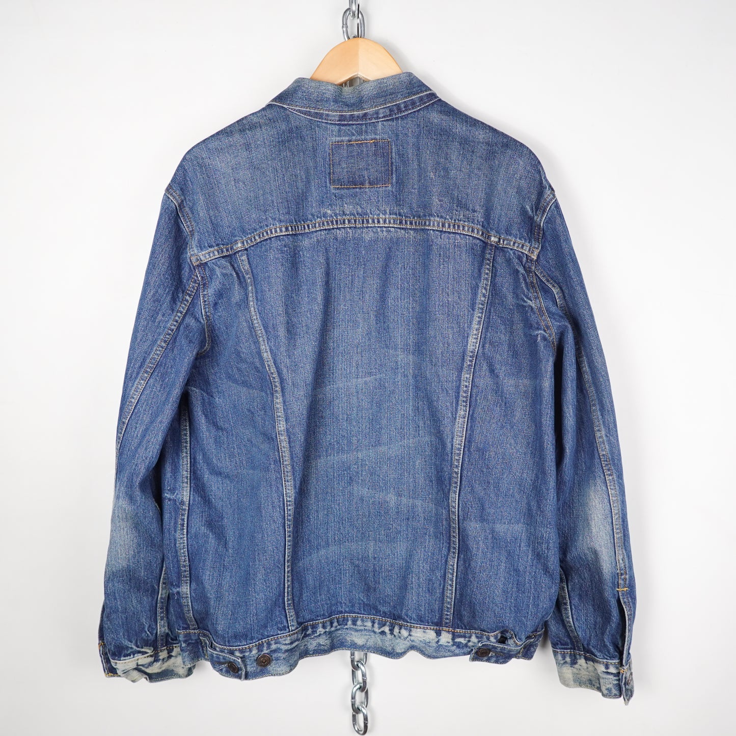 Levi's Blue Denim Jacket - Size XXL