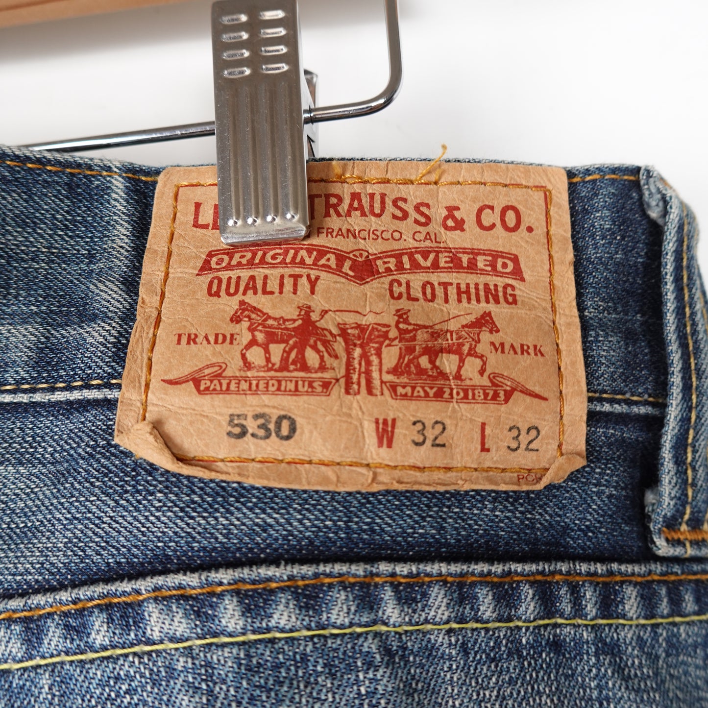 Levi's 530 Faded Denim Pants - Size 32