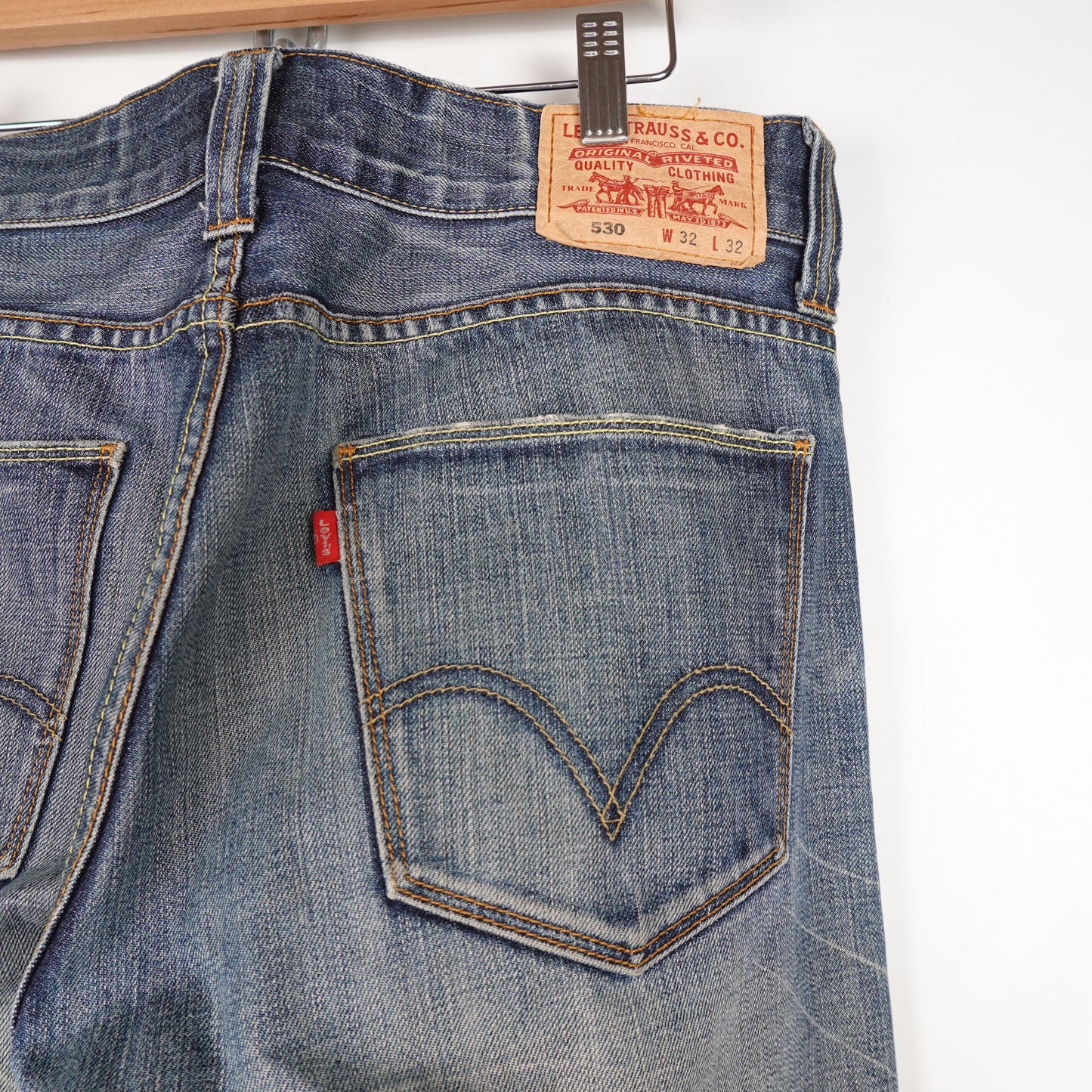 Levi's 530 Faded Denim Pants - Size 32