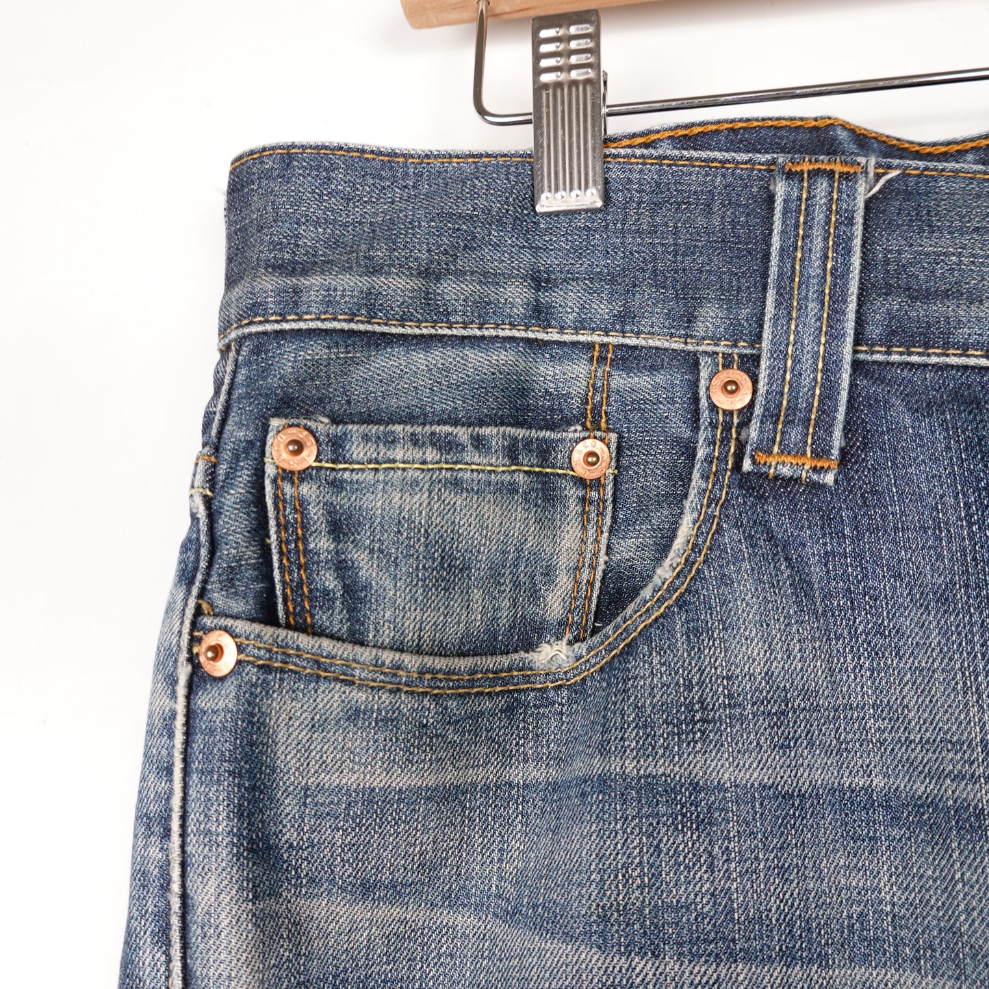 Levi's 530 Faded Denim Pants - Size 32