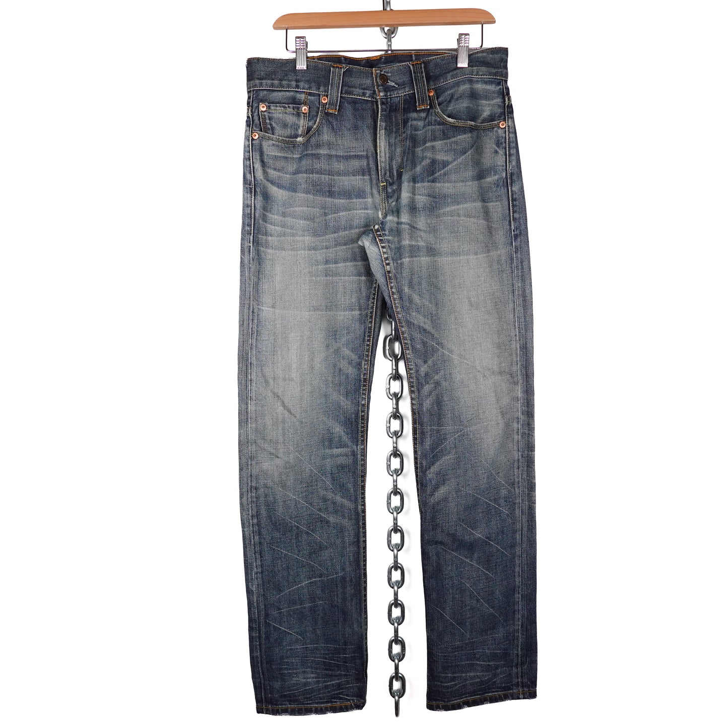Levi's 530 Faded Denim Pants - Size 32