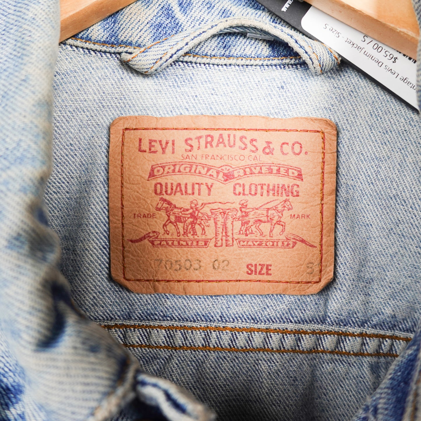 Vintage Levis Denim Jacket - Size S