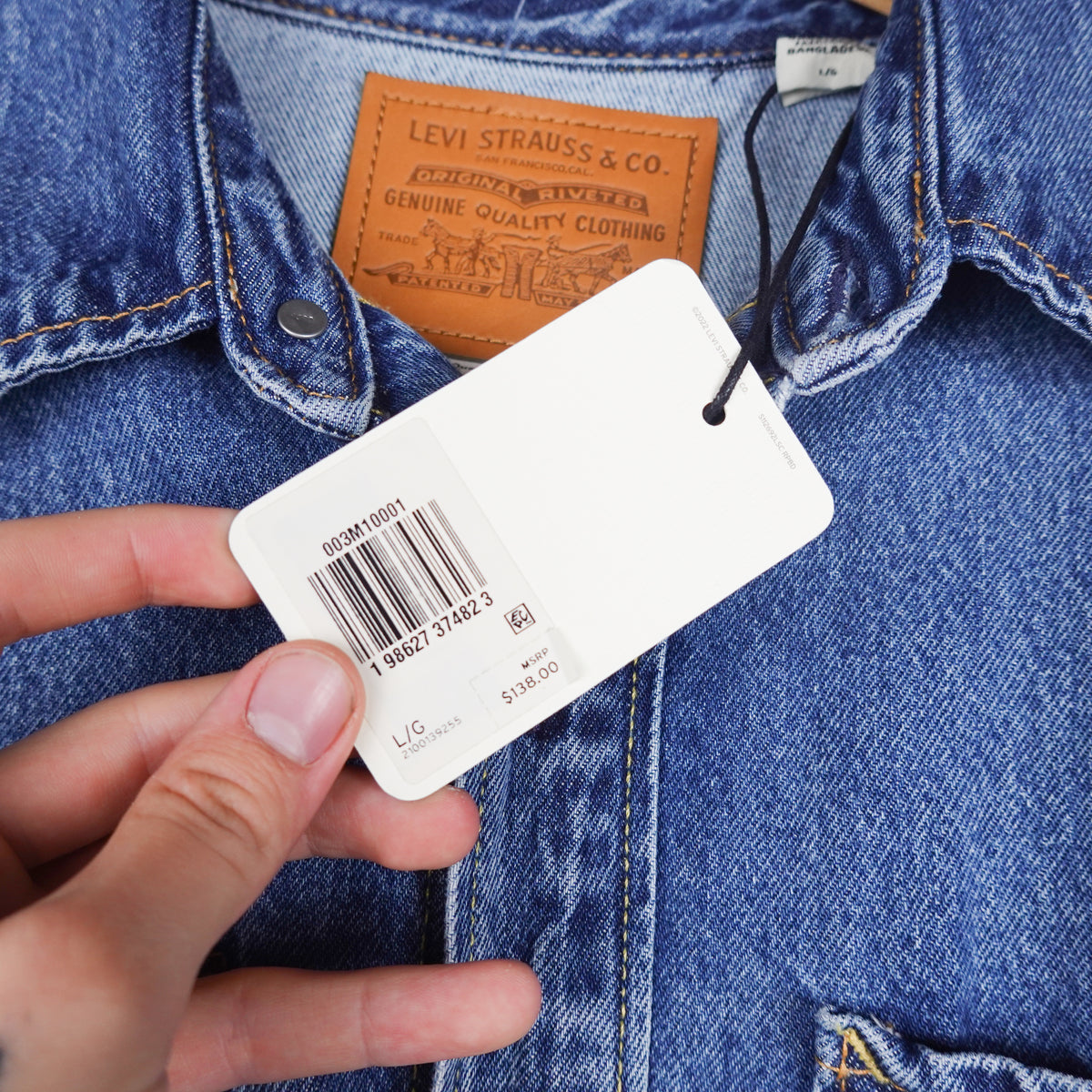 Levi's Oversized Denim Jacket - Size L
