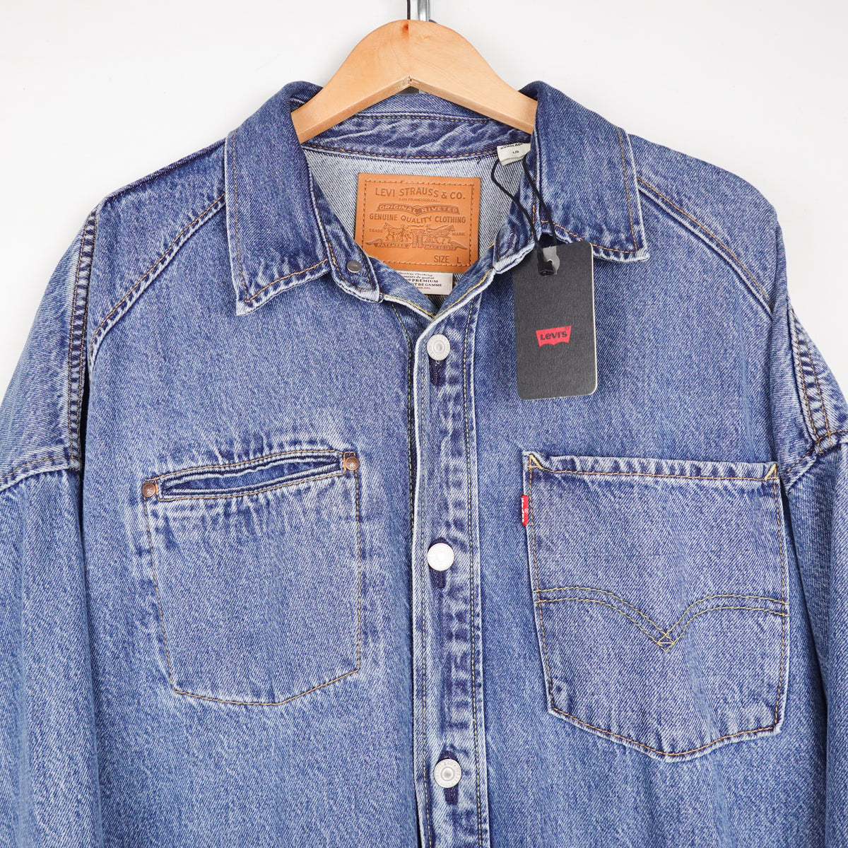 Levi's Oversized Denim Jacket - Size L