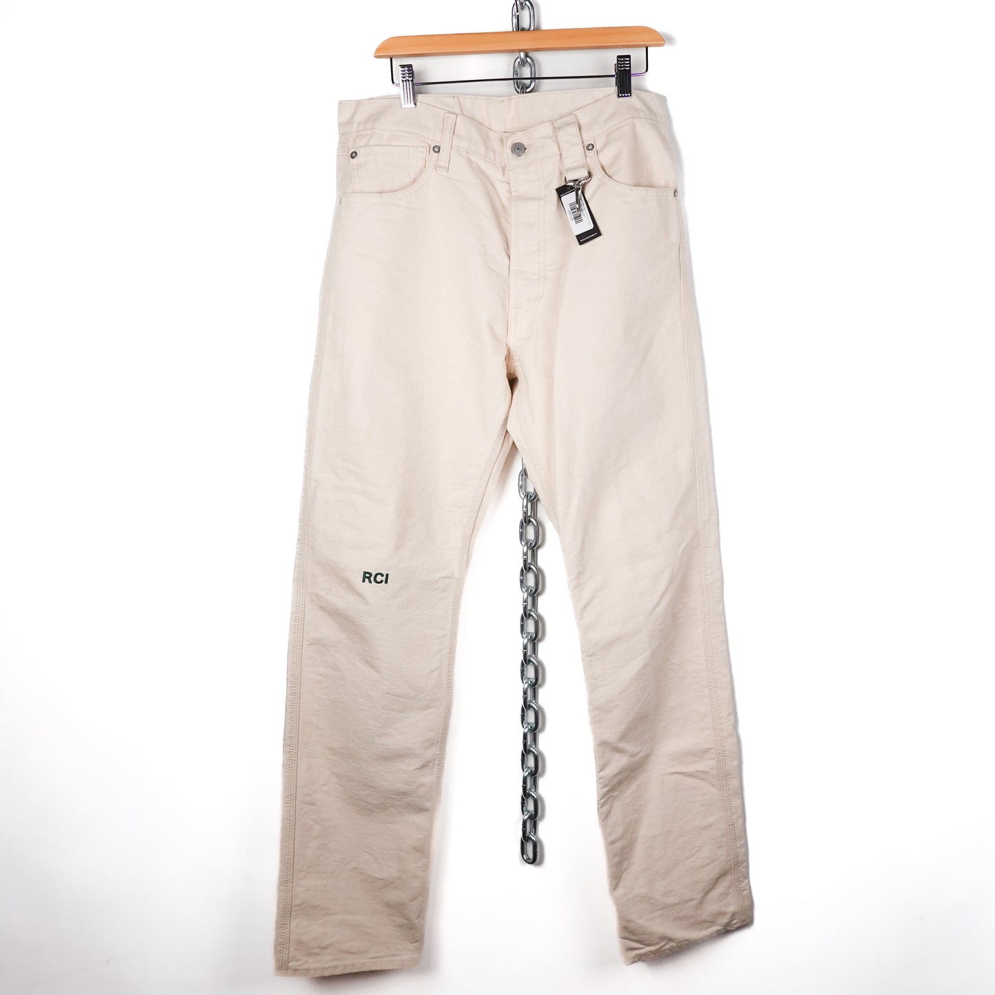 Levi's Reese Cooper Cream Denim Pant - Size 34