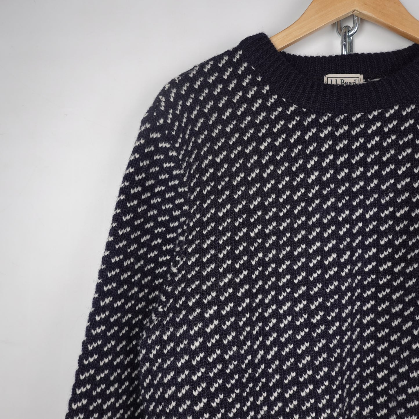 L.L. Bean Rag Wool Sweater - Size L