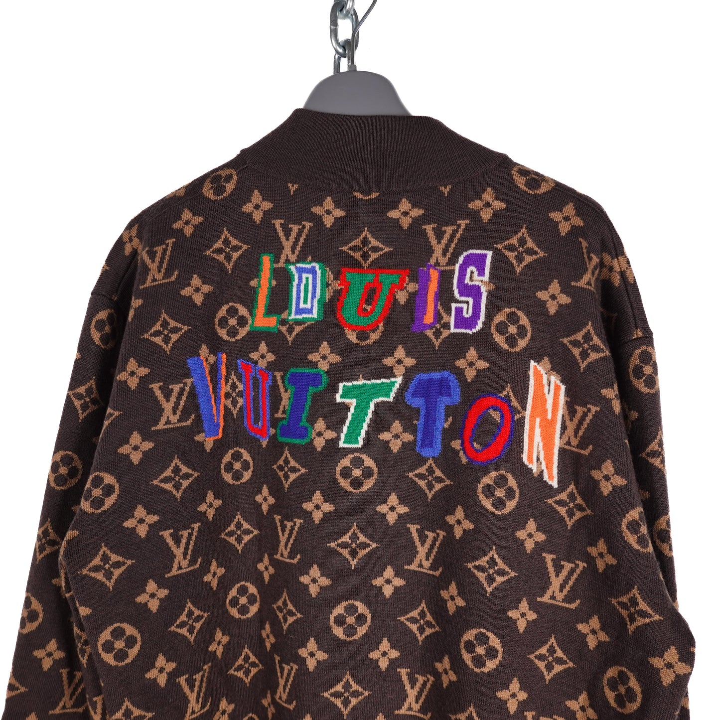 2021 Louis Vuitton x NBA Blouson Monogram Knit - Size L