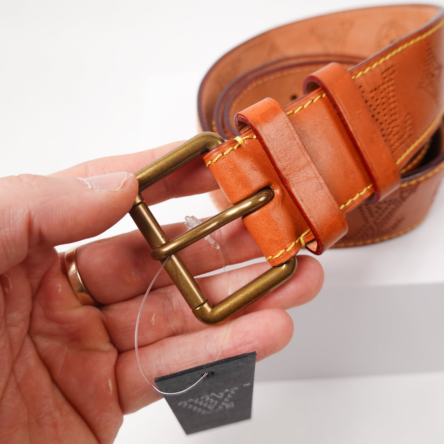 2008 Louis Vuitton Perforated Belt