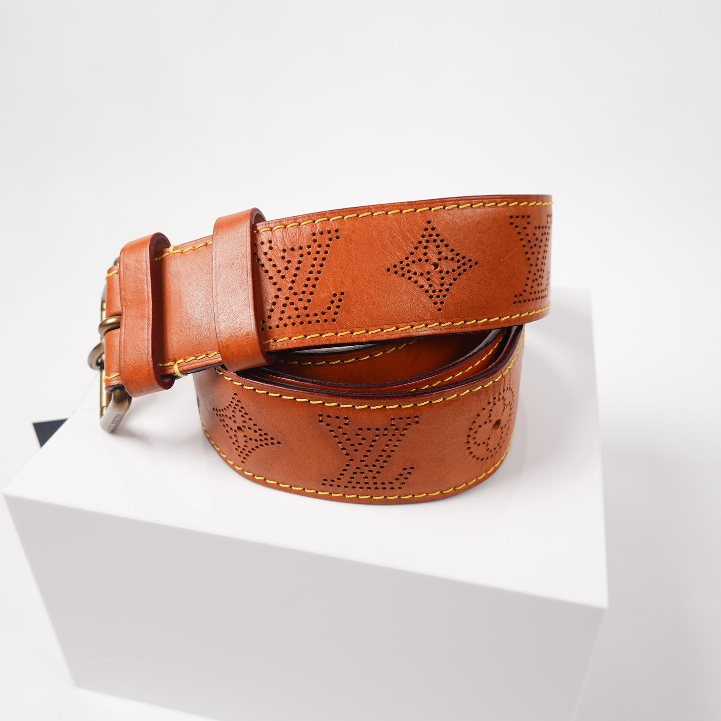 2008 Louis Vuitton Perforated Belt