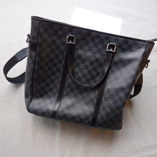 Louis Vuitton Tadao Damier Graphite Tote Bag