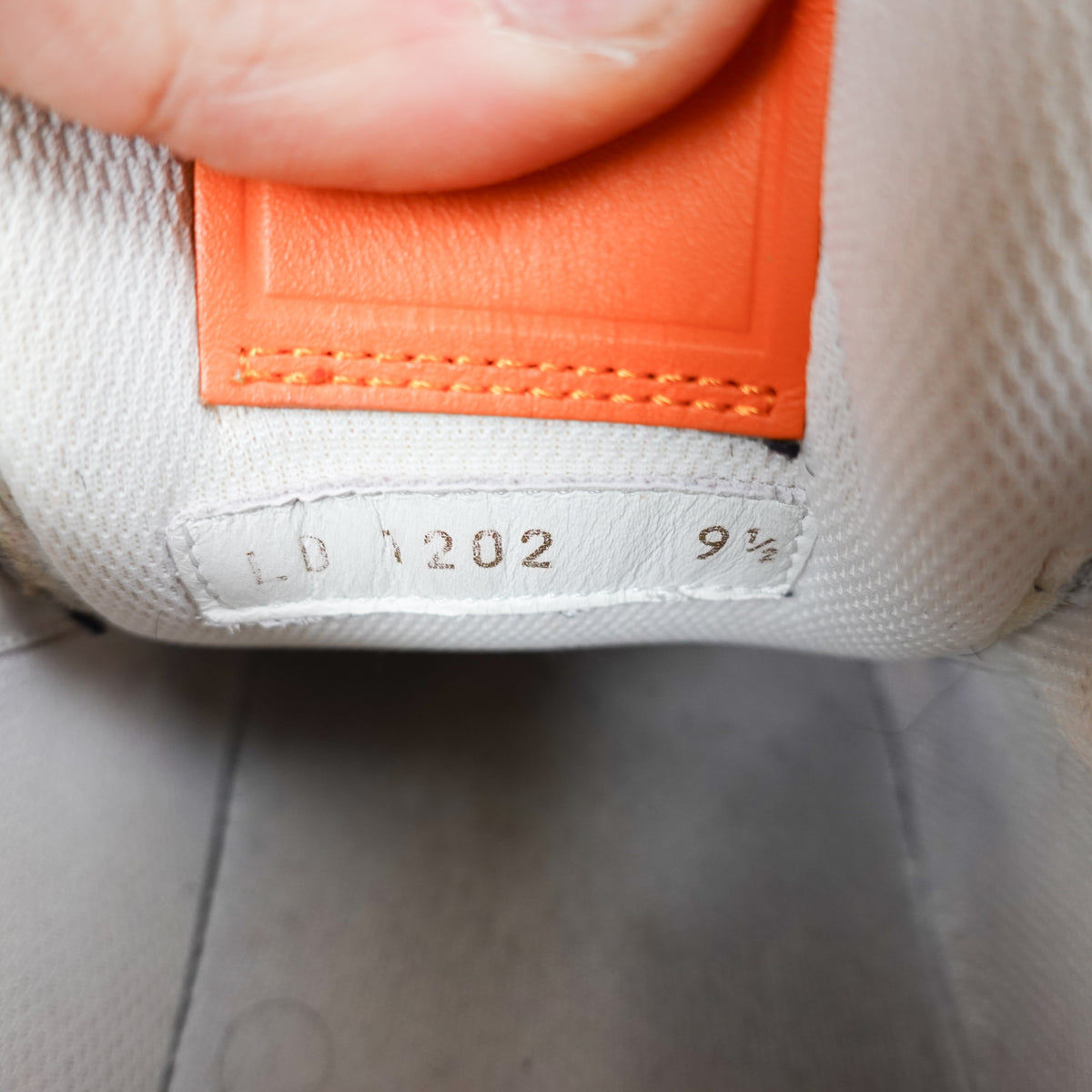 Louis Vuitton Trainer ‘Orange Monogram’ - Size 9.5