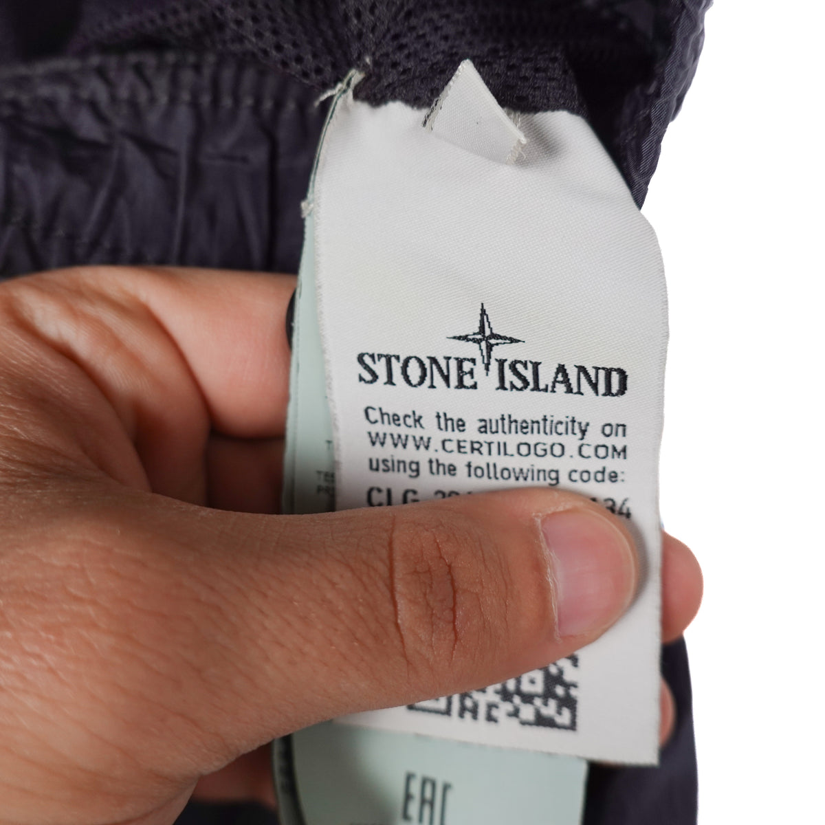 Stone Island Nylon Shorts GREY - Size XL